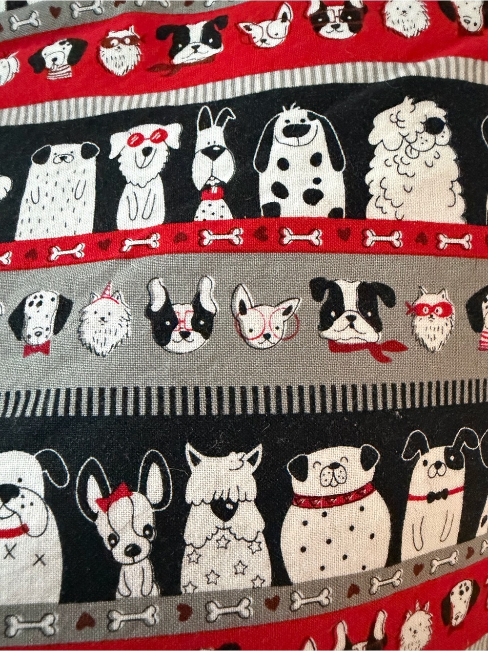 Michael Miller Hot Diggity Dogs Cotton Fabric Quilt Craft Puppies